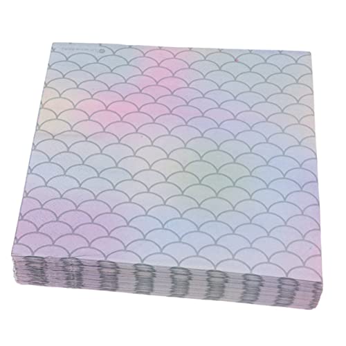 PartyKindom 150 Folhas Enfeites de mesa para casamento guardanapos de papel decorativos suprimentos