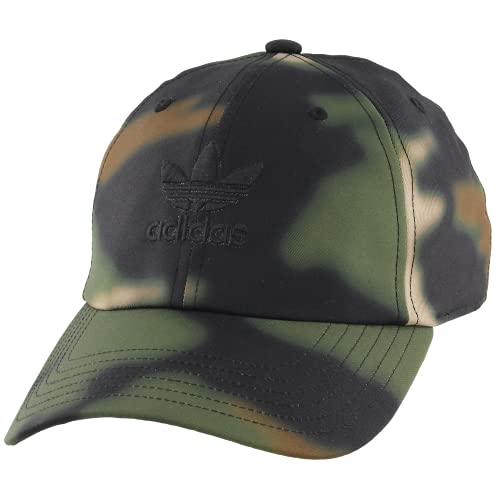 adidas Originals Men s Graphic Print Relaxed Fit Strapback Cap, Blur Camo, One Size
