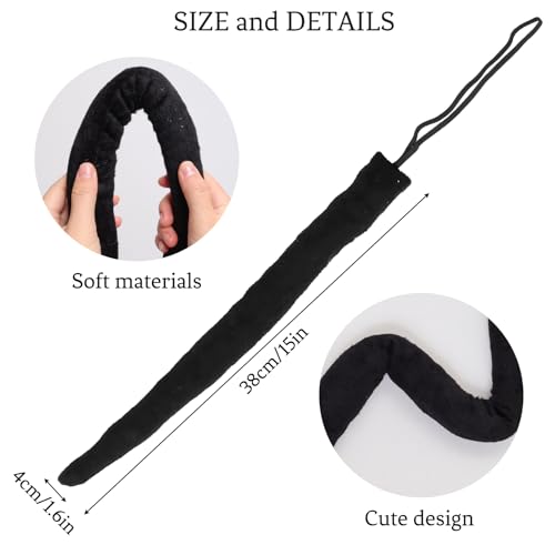 5 piezas set cosplay gato con guantes y cola miniatura 4