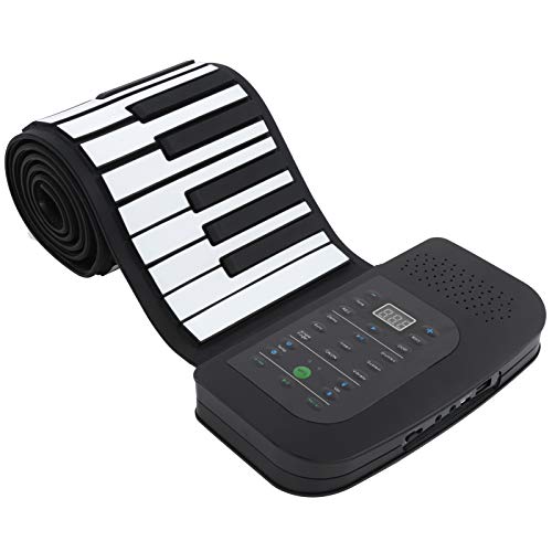 Durable Roll Up Piano Keyboard Hand Roll Piano Clavier de Piano électrique professionnel pour les mélomanes pour les enfants(88 key English) - Les Beatles, Paul McCartney, John Lennon, RIngo Starr, George Harrison Durable Roll Up Piano Keyboard Hand Roll Piano Clavier de Piano électrique professionnel pour les mélomanes pour les enfants(88 key English) – Image 6