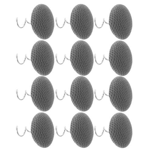 LOORGVEL 12 Tachuelas para tapicería: chinchetas para faldones de colchón y Cama, chinchetas para tapicería, para Fijar Fundas de Brazos de sofá y de Tela para Fundas de sofá.