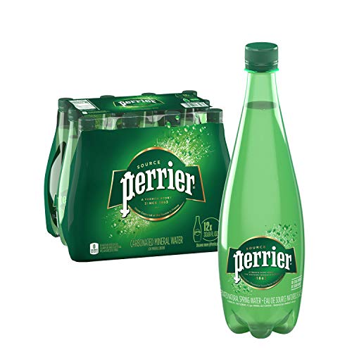 Perrier Sparkling Natural Mineral Water, 33.8-Ounce (Pack of 12)