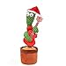 Crazyfly Dancing Cactus ripete quello che dici, giocattolo elettronico di peluche, cactus cantante registrazione e ripetere le vostre parole, regali innovativi giocattoli educativi