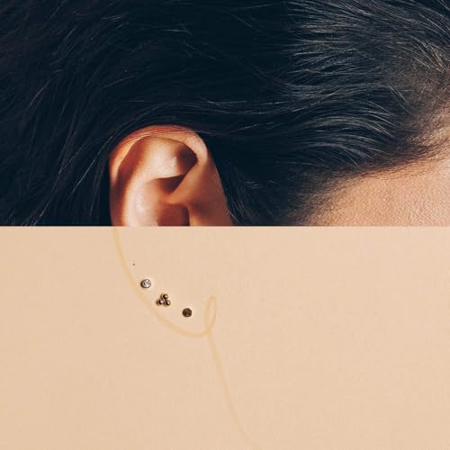 Hypoallergenic Livie Stud Earrings3