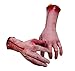 AOBOR Halloween Decoration Haunted House Scary Fake Bloody Broken Severed Hand Body Prank Party Props (Hands)
