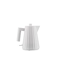 Alessi Plissé MDL06/1 W - Bollitore Elettrico di Design, in Resina Termoplastica