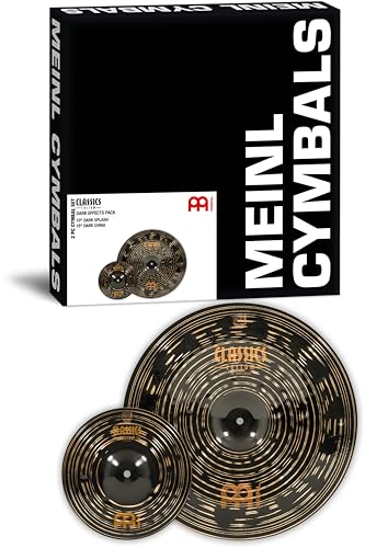Meinl Cymbals Classics Custom Dark Effects Pack — Made in Germany, 2-Year Warranty (CCD-CS3)