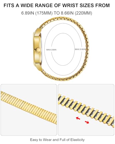 Image of CIVO Nurse Watches for Women Men: Analog Waterproof Watch with Second Hand Easy-Read Dial - Gifts for Nurses Doctors Medical Student