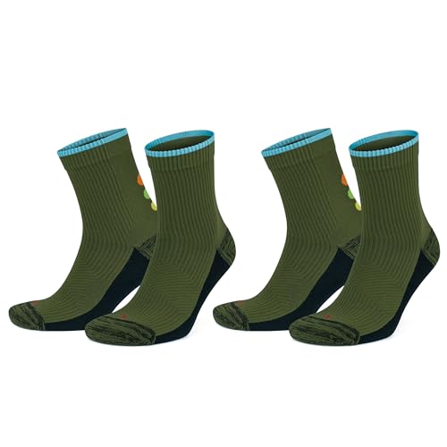 GoWith Running Socks for Men & Women, 15-20 mmHg Cushioned Seamless Quarter Socks for Workout, Trekking