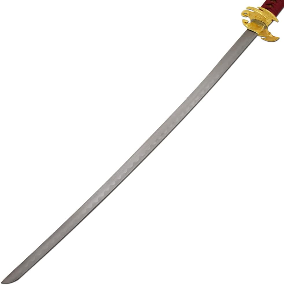 Snake Eye Tactical Two Tone Dragon Designed Samurai Katana Sword