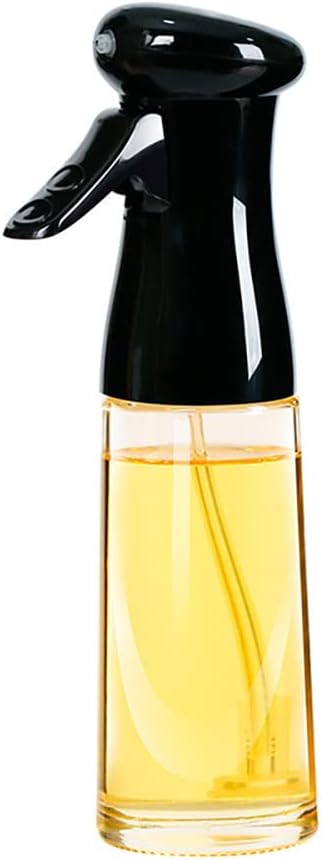 Pulverizador de Aceite 400ml Spray para Aceite de Cocina, Pulverizador de Aceite para Freidora de Aire, Spray Vaporizador Aceite Oliva, Botella Dosificador y Pulverizador para Agua Destilada.