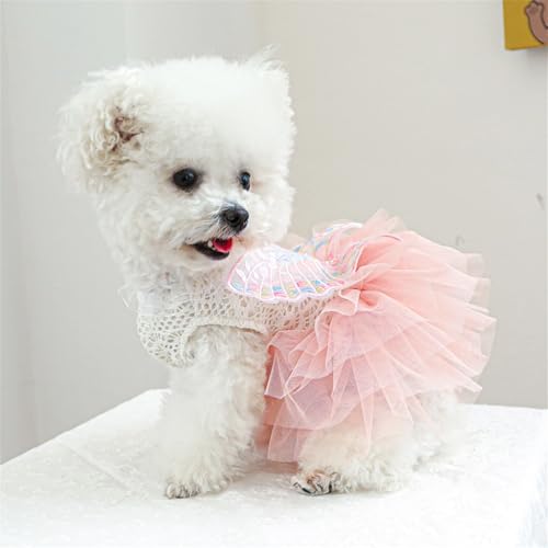 Disfraz vintage para perros vestido de tul mariposa azul XL miniatura 5