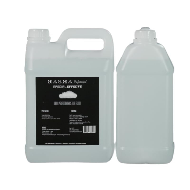 Líquido de niebla para máquina de humo, alta densidad, jugo de humo de larga duración, a base de agua para máquinas de 400-1500 watt, 1L (paquete de 4) miniatura 6