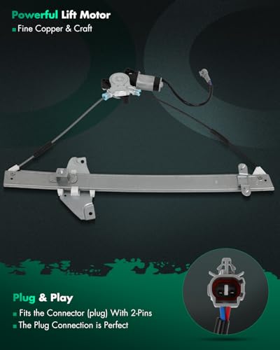 Image of SCITOO Power Window Regulator w /Motor for Toyota RAV4 1996-2000