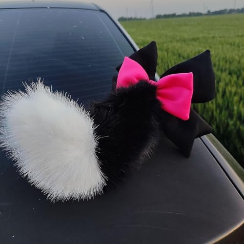 Queue de chat pour auto réaliste et amovible accessoire de camping-car