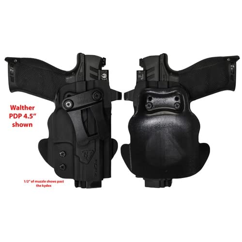 Comp-Tac - Dual Concealment Holster - Compatible With Glock - 19 Gen5 - Right - Black #TOP2