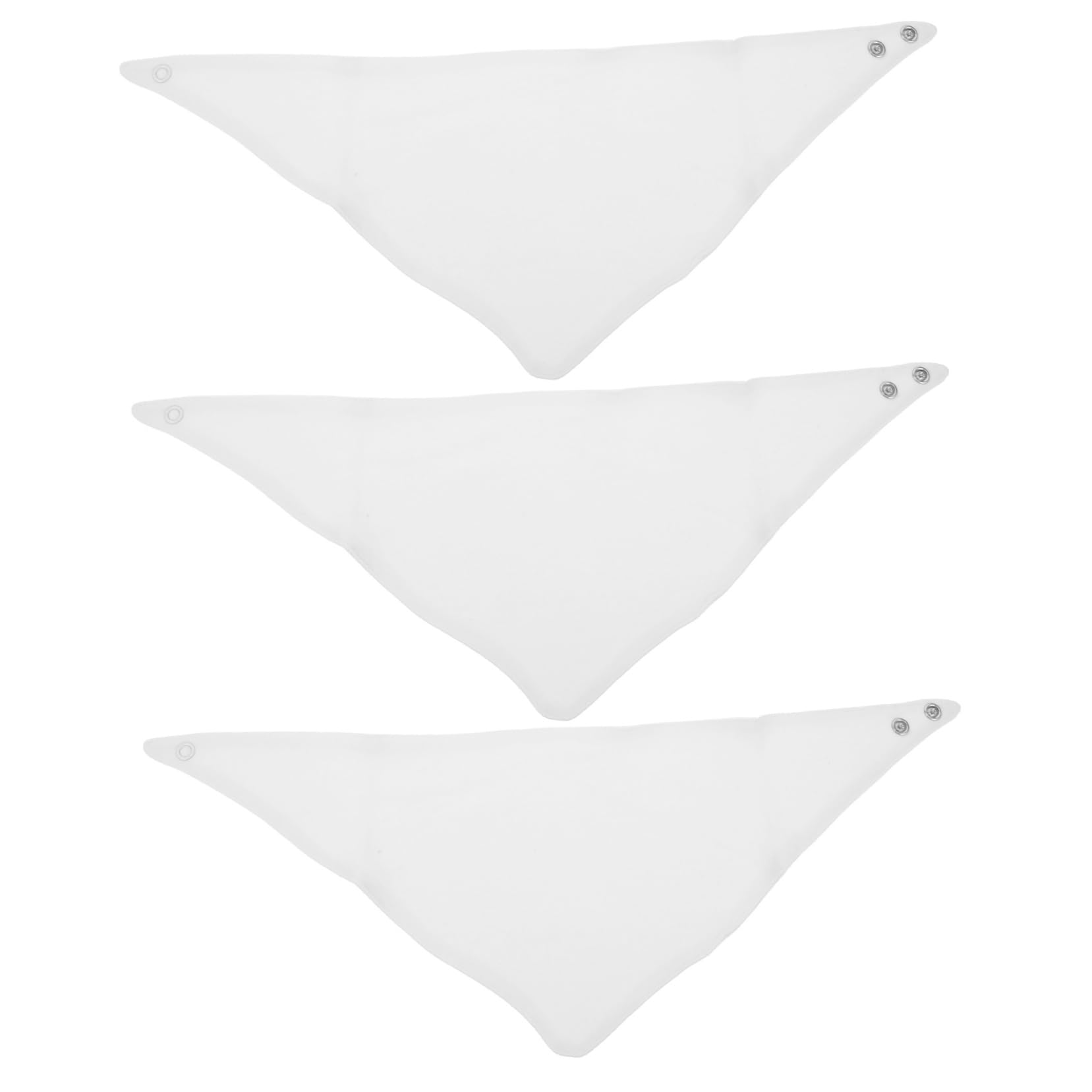 TOYANDONA 12 Stk Babylätzchen Baby-entwöhnungslätzchen Saugfähige Handtücher Aus Baumwolle Saugfähiges Lätzchen Für Babys Baby-lätzchen Reine Baumwolle Kleinkind Schal Wasser Aufnehmen Weiß