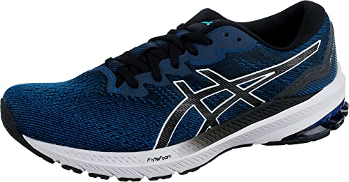 ASICS GT-1000 11, Herren-Sneaker, Lake Drive/Schwarz, 44 EU