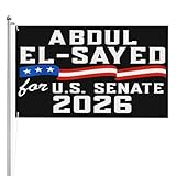 Abdul El-Sayed For Michigan U.S. Senate 2026 3 * 5 Ft Flag Double Sided Garden Banner394