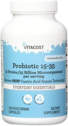 Vitacost Probiotic 15 – 35 Billion 240 Capsules