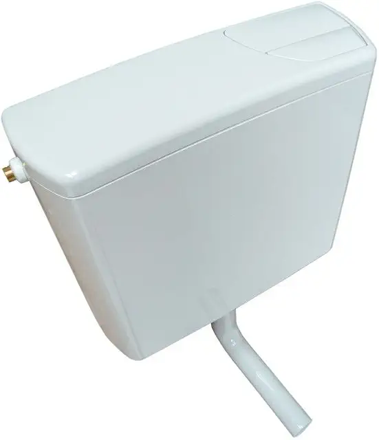 Geberit AP140 Aufputz Spülkasten für tiefhängende Toilettenspülung, weiß