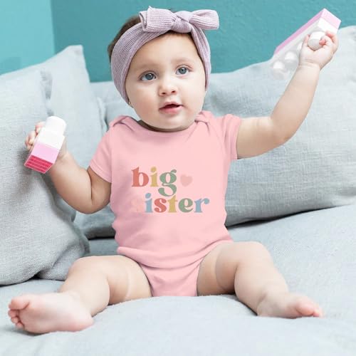 Baby Sister Baby Bodysuit Big Sis Babies Bodysuits Promoted to Big Sister Babies Romper3