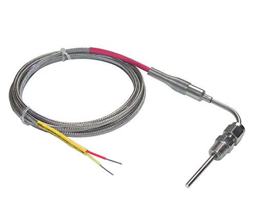 EGT Probe - Diesel - Fast Response Motorsports Duty - 1/8 Diameter - Mild Steel Weld Bung - with 6 Foot Long Cable