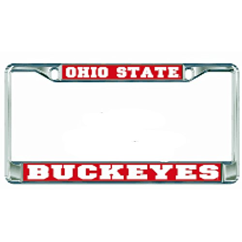 Craftique Ohio State Metal License Plate Frame