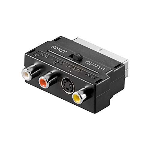 Electroline SCT-1 Cavo SCART 3 m SCART (21-pin) Nero | Cavi e Connettori in offerta su