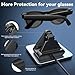 Charging Station for Ray Ban Meta - Replacement Charger for Ray-Ban Meta Glasses - USB A Type Organizer Charging Dock Stand for Wayfarer Skyler Headliner, with Adapter (Black)