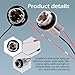 Opuweiy 2 PCS T10/ T13/ T15 Wiring Harness Sockets, ABS LED Turn Signal Light Socket with Pigtail, Waterproof W5W Lamp Holder Connector, Universal for Most Cars, Trucks, SUVs (Gray)