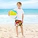 Aflyko Patriot Kid Board Shorts Maryland Flag Grunge Boys Girls Beach Swimwear Quick Dry Swimming Shorts All Day Shorts Relax Fit Hawaii Shorts 3.9