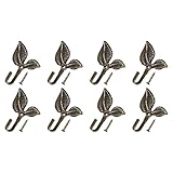 [3]:CONCEPTION - Conçu avec une surface lisse qui empêche les rayures et ne blessera pas vos attaches de rideau. Le crochet profond permet de suspendre des articles fermement sans qu'ils ne glissent. Design classique et unique, les crochets pour rideaux s'adaptent à différents styles de décoration de meubles.
