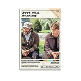 DOKTor Good Will Hunting Vintage Movie Aesthetic Posters Decorative Painting Canvas Wall Posters And Art Picture Print Modern Family Bedroom Decor Posters 12x18inch(30x45cm)