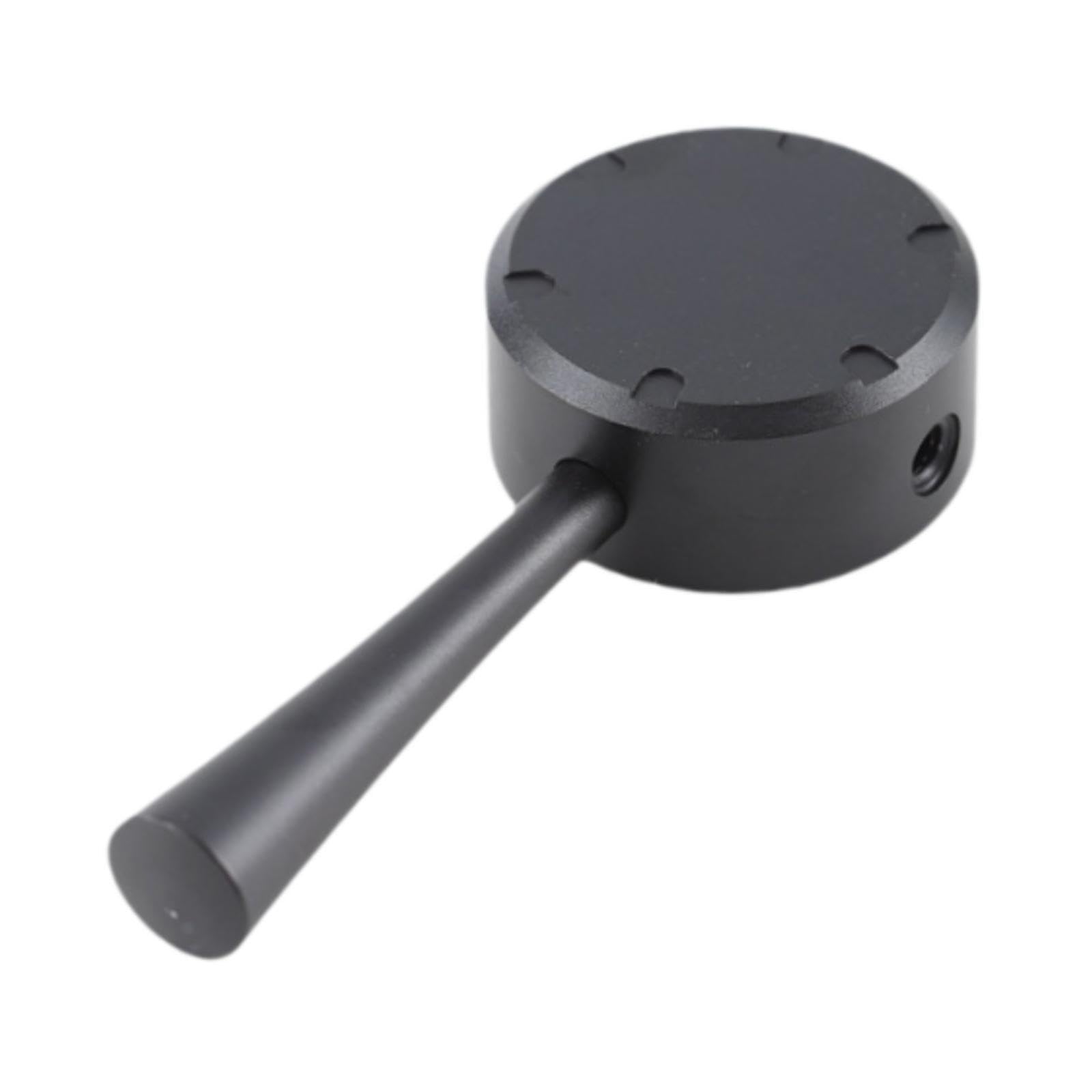 Pixzcsa Black Coffee Pull Lever Easily Install Accessories Aluminum Alloy Steam Lever Coffee Steam Replacement For Machine Aluminum Alloy Baristas Maker, 10.6X4.4cm
