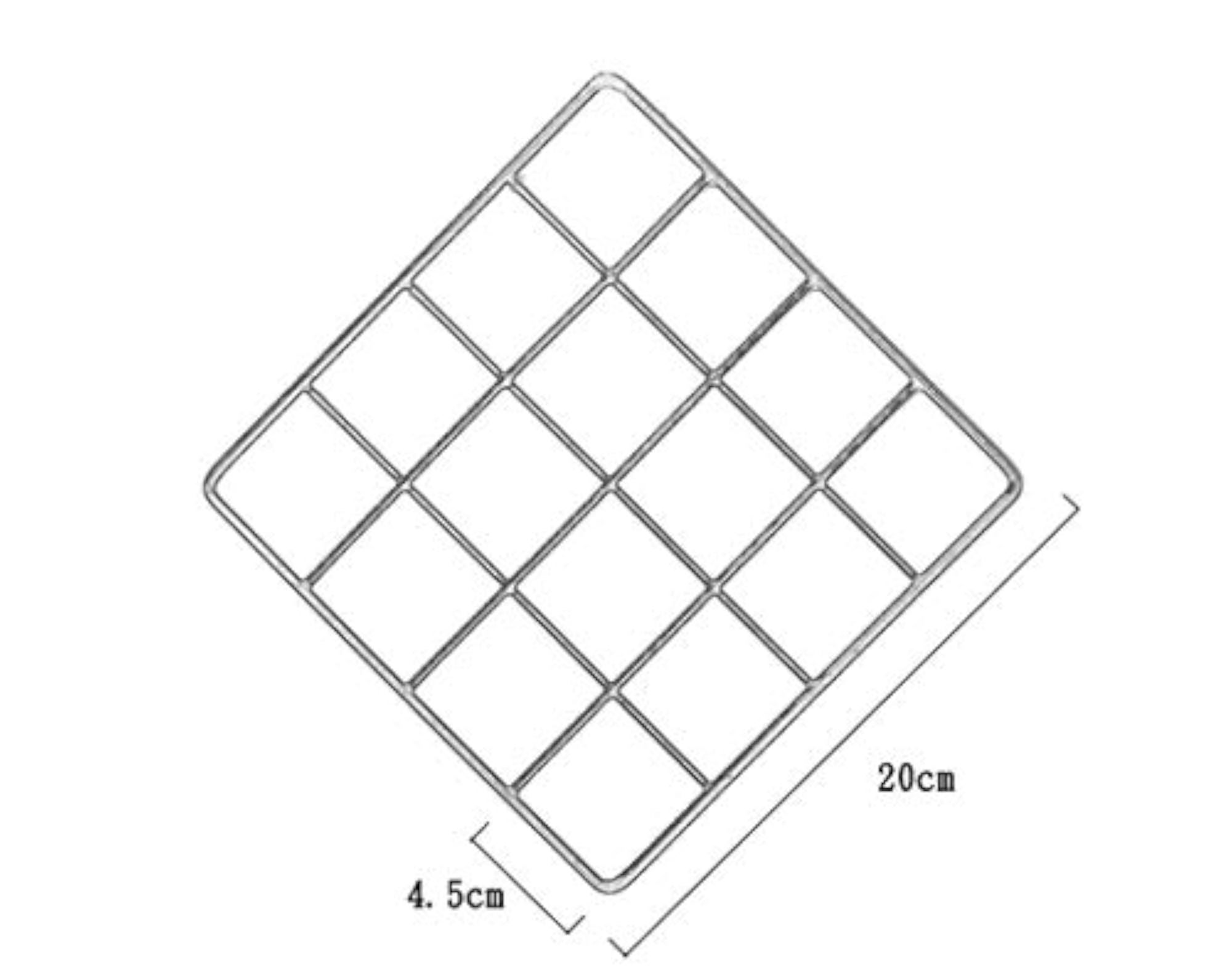 2PCS DIY Creative Photo Hanging Display Grid Panels