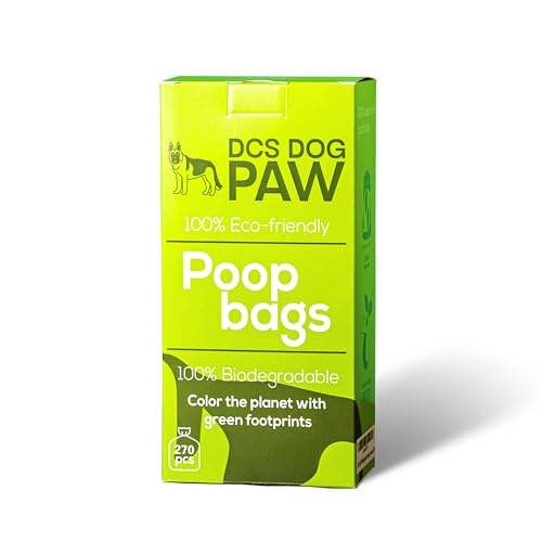 What are dog poop bags made of