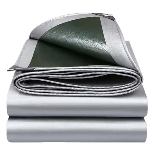 Bâche de camping imperméable 3x8m robuste avec œillets - 2