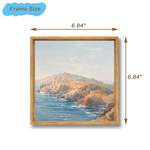 Image of Canvas Frames for 6 inchx6 inchPaintings with 0.6 inch~0.9 inch Deep Walnut