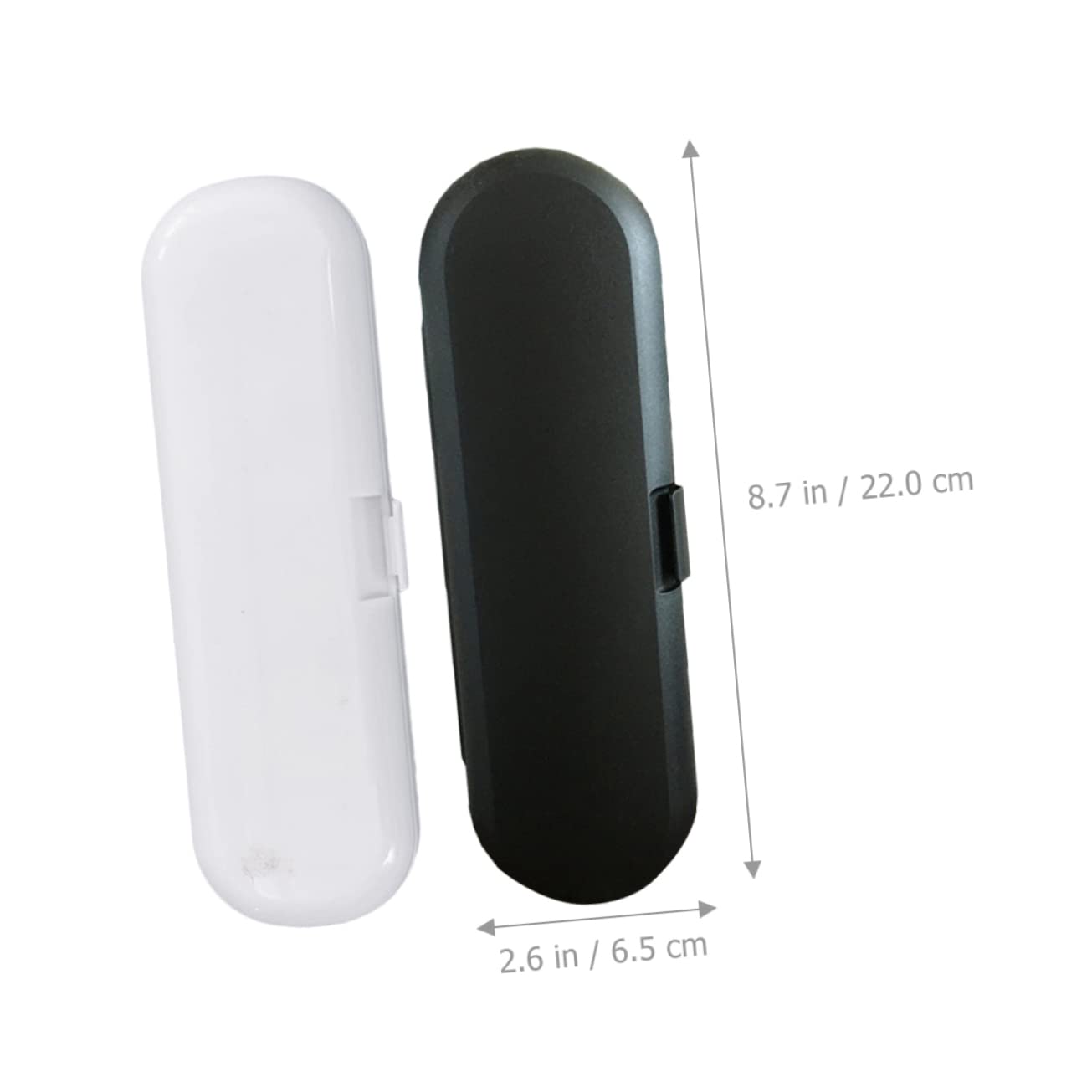 2 Series Estuche De Viaje para Cepillos De Dientes Soporte Portátil para Cepillos De Dientes Estuche para os De es Eléctricos De Viaje para 4 Piezas*2