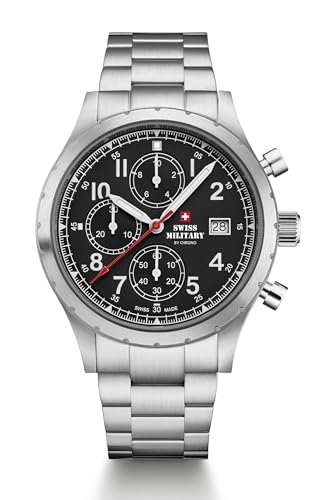 Chrono SM34117.01 Swiss Military montre homme idéale pour le bureau et les loisirs