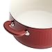 Paula Deen Savannah Nonstick Cookware Set / Pots and Pans Set - 12 Piece, Red