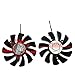 Graphics Card Cooling Fans Suitable for MSI GeForce GT730 N730 N740 N750 GTX1030 OCV1 ITX GTX 750Ti 750 740 730 AERO ITX R7 250 Series Desktop HA8010H12F-Z 75mm 12V 0.50A 2Pin GPU Fan