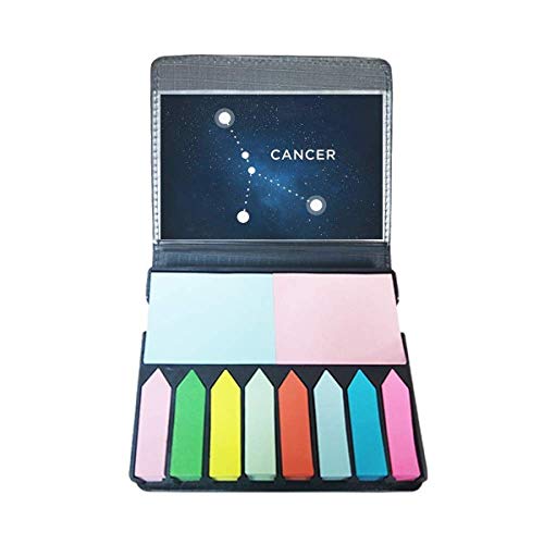 Signe du zodiaque Cancer autocollant pour stopper le chaos de vos notes de bureau volantes