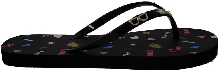 KARL LAGERFELD Paris Women's Zaid Flip Flops Sandals