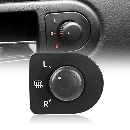 Runmade Side Mirror Switch Control 1J0 959 565 - For Volkswagen Vw Beetle Passat B5 Jetta Golf Mk4 Gti R32 1998 1999 2000 2001 2002 2003 2004 2005 - Function: Heat, Mirror Adjust #TOP1