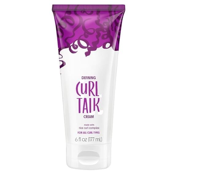 Curll Tallk Ṅöẗ Ÿöüṛ Ṁöẗ'ḧëṛ Frizz Control Defining Curl Cream, 6 fl oz.
