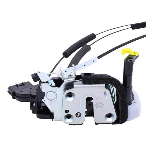 Image of Power Door Lock Actuator Door Latch with Cables, Fits for 2016-2024 Nissan TITAN & TITAN XD Front Left (Driver Door), Repalces OEM 80501-EZ01B, DL352