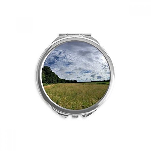 Miroir de poche nuages compact pour maquillage nomade