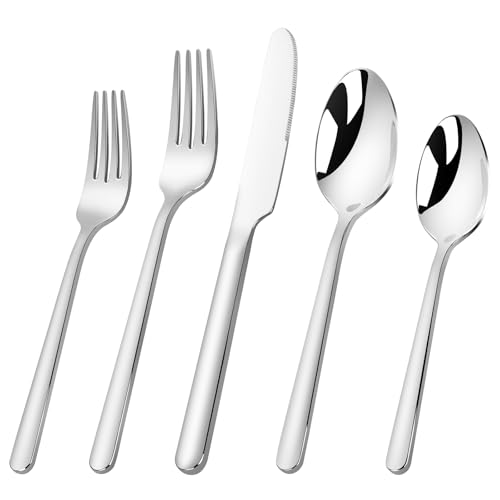 Heavy 40-Piece 18/10 Flatware Set